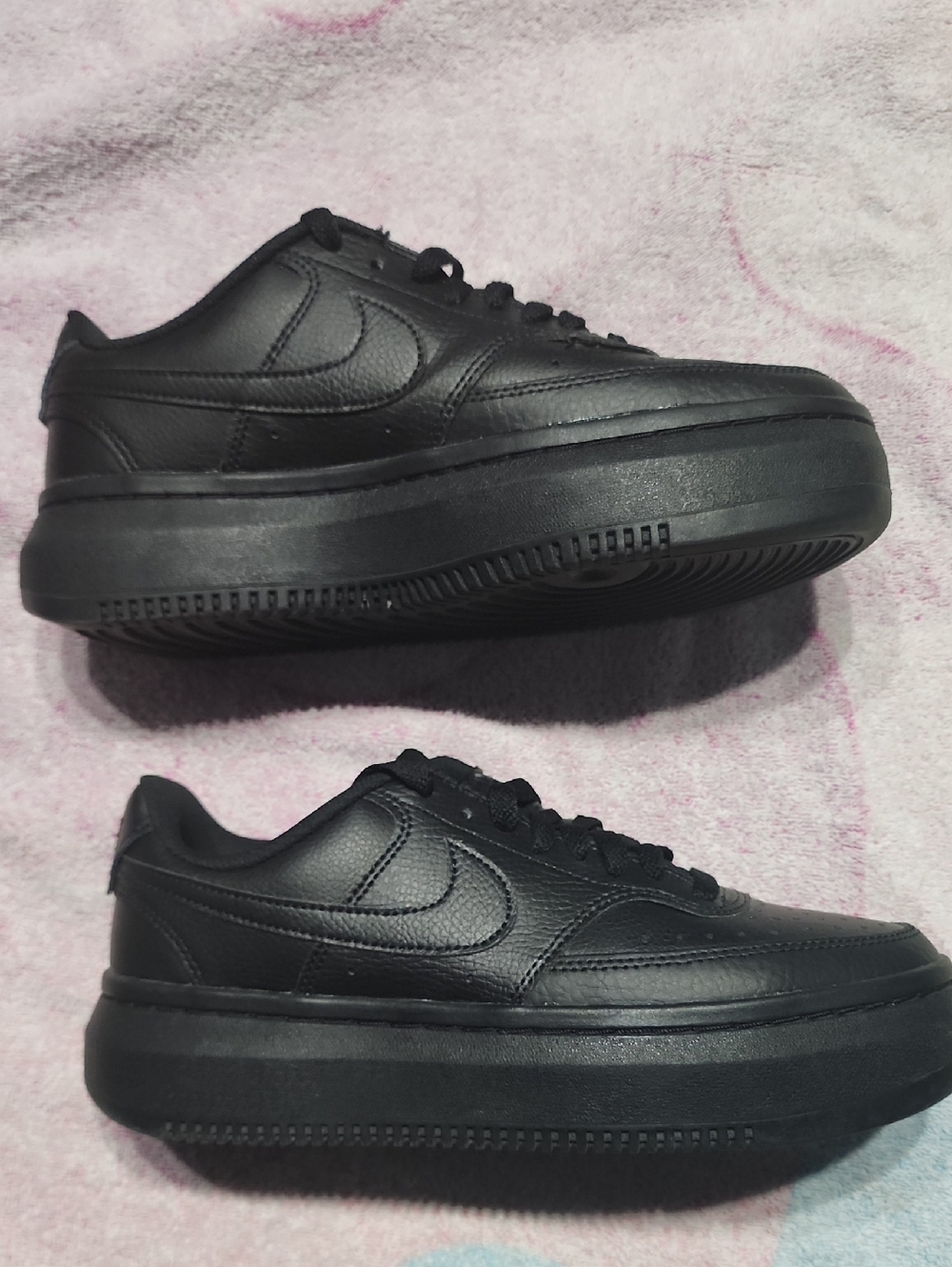 Nike Women's Black Platform Sneakers